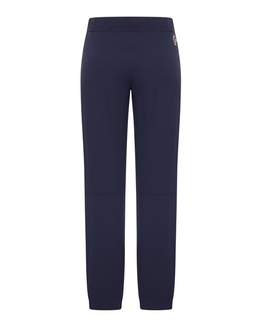 Moncler Blue Grenoble Belted Pants
