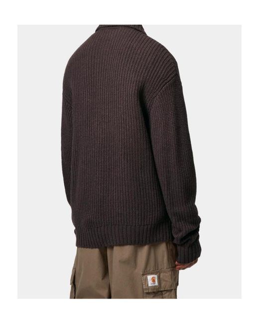 Carhartt Brown Chore Knit Jacket for men