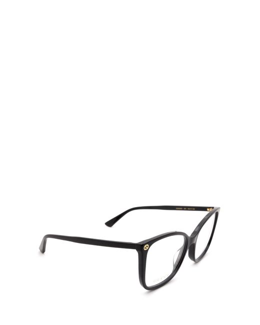 Gucci White Eyewear Square Frame Glasses