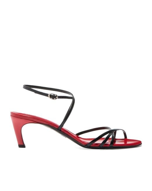 Proenza Schouler White Uma Ankle-Strap Sandals