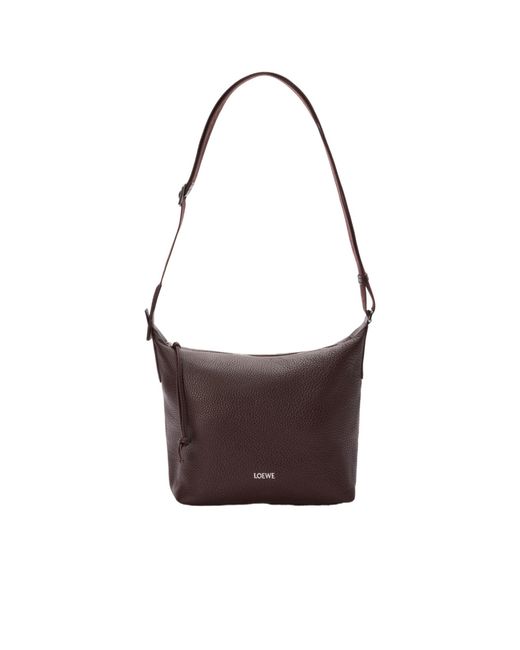 Loewe Brown Small Cubi Crossbody Bag for men