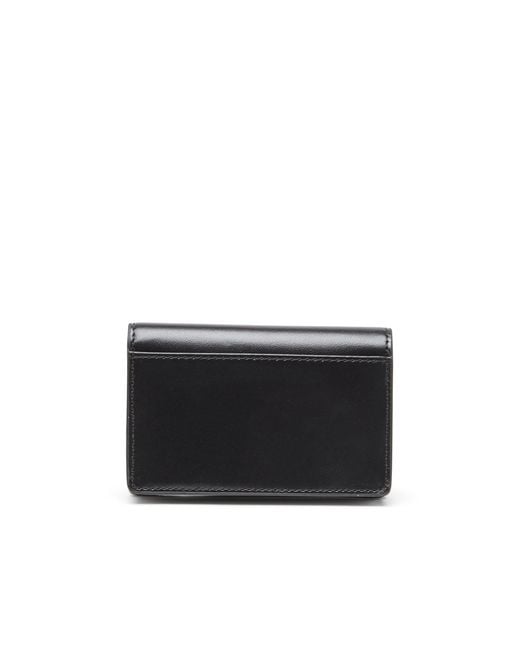 DIESEL Black Holi-D Card Holder for men