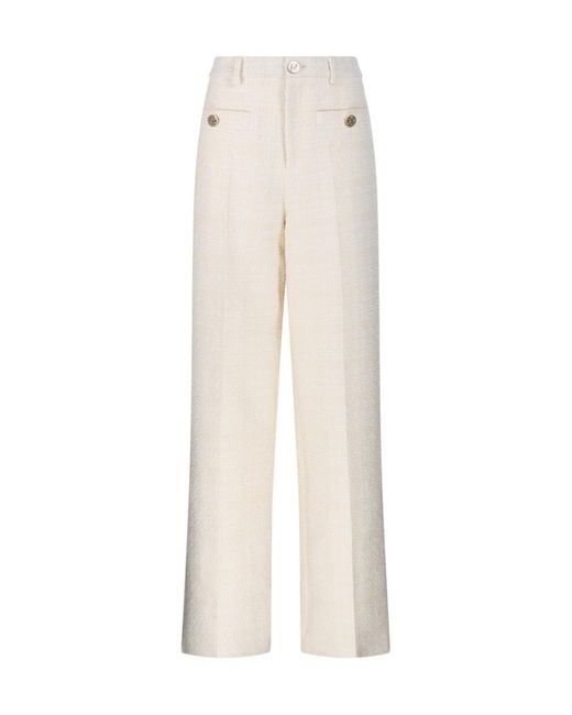 Gucci White Straight-Leg Pants
