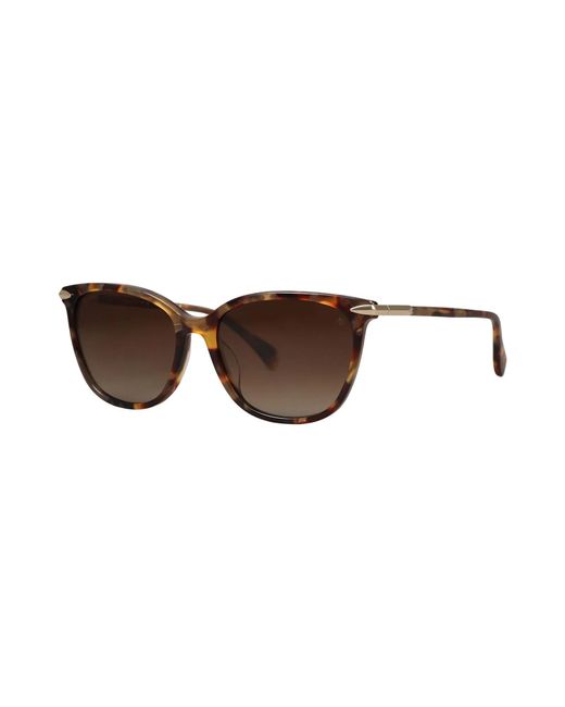 Rag & Bone Brown Tortoiseshell-Print Sunglasses