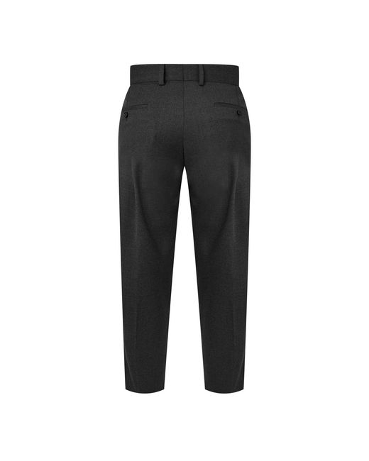 Dolce & Gabbana Black Tailored Trousers for men
