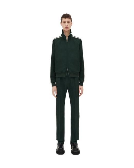 Bottega Veneta Black Stretched Tracksuit Jacket for men