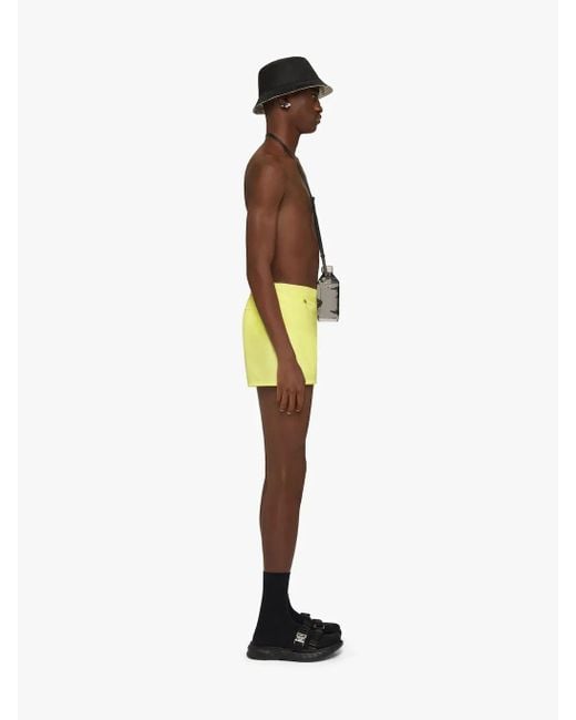 Givenchy Yellow Swim Shorts for men