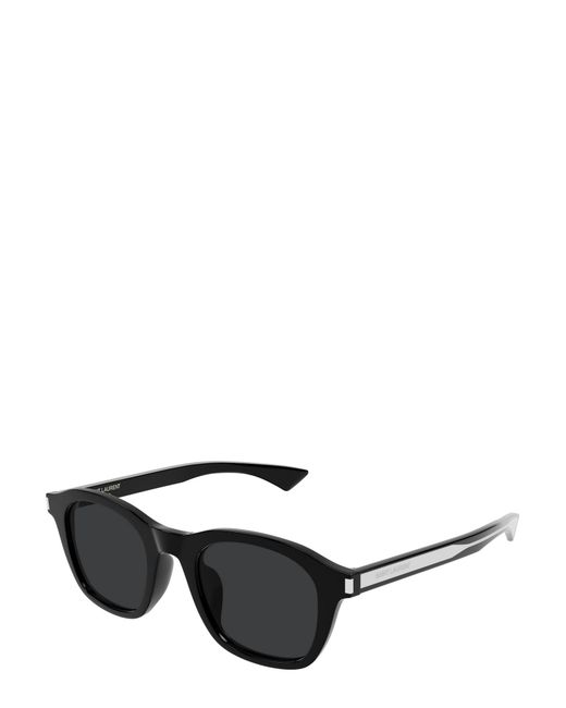 Saint Laurent Black Full-Rim Sunglasses for men