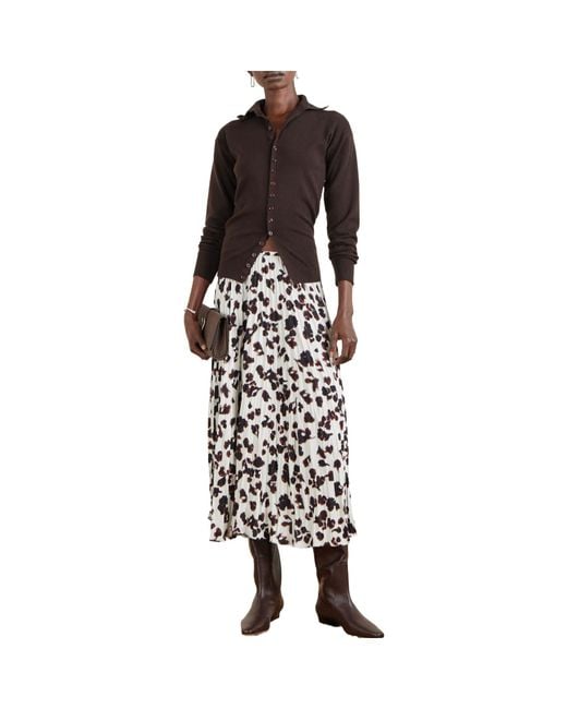Proenza Schouler White Lightweight Fabric A-Line Skirt
