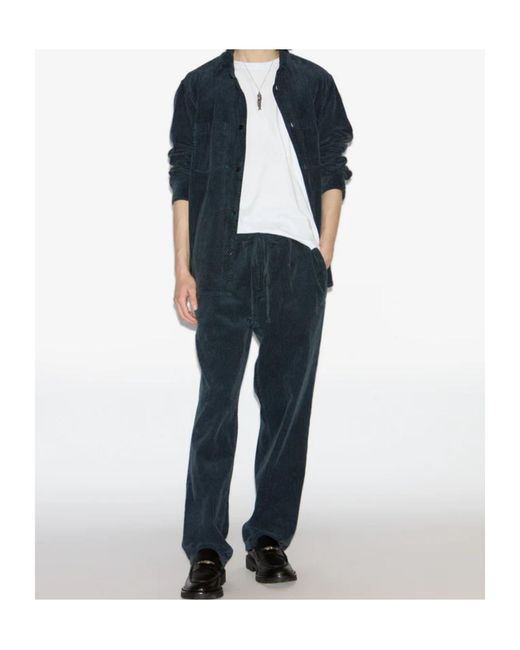 Isabel Marant Blue Nario Shirt for men