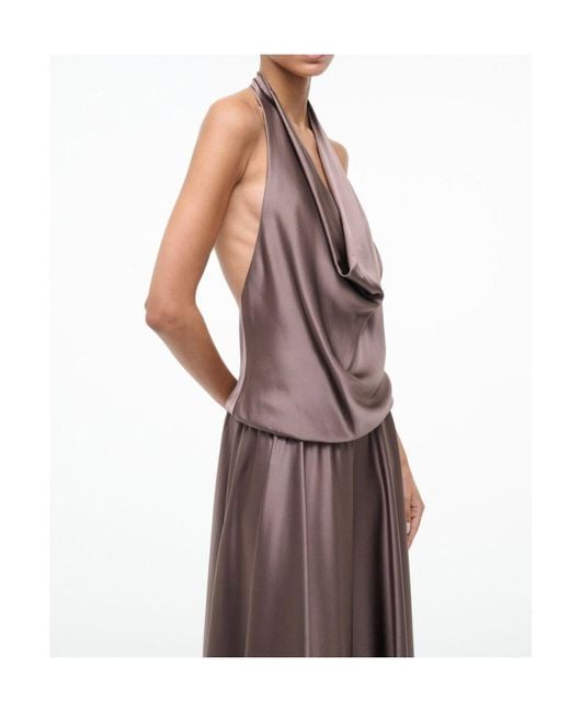 Staud Multicolor Elira Silk Dress