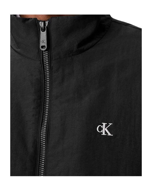 Calvin Klein Black Zipper Jacket for men