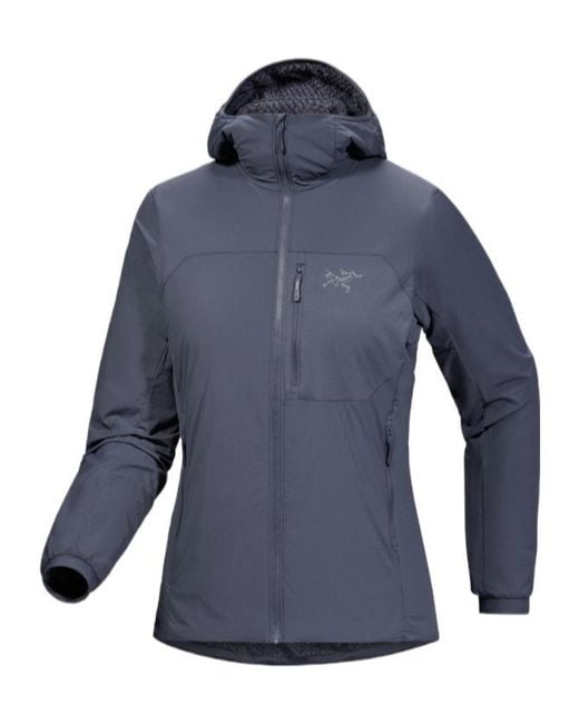 Arc'teryx Blue Zip Front Hooded Jacket