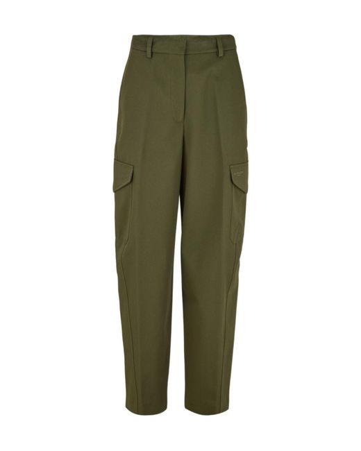 Givenchy Green Cocoon Utility Trousers