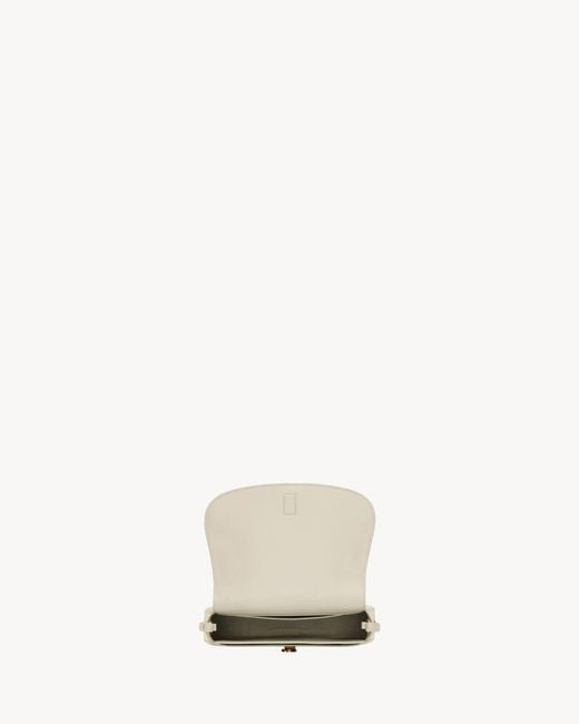 Saint Laurent White Mini Voltaire
