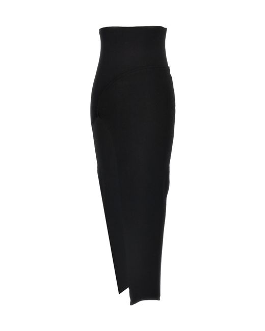 Rick Owens Black Theresa' Skirt