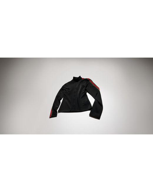Gucci Black Web Zip Jacket for men