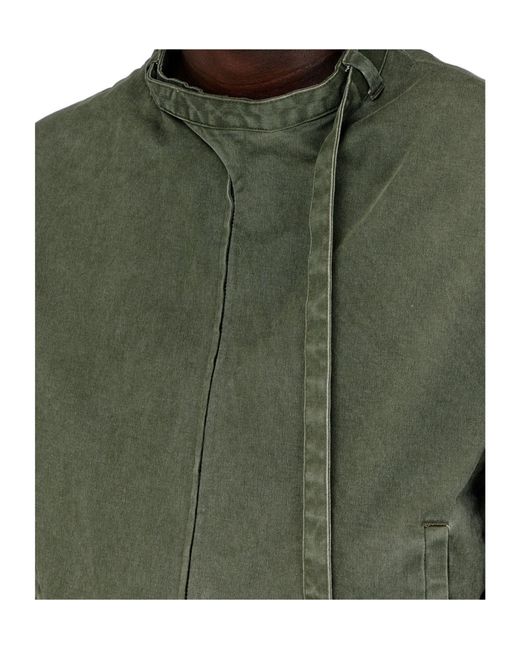 DIESEL Green J Nuriel Stand-Collar Jacket for men