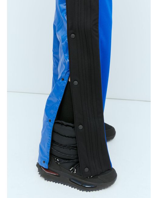 Moncler Blue X Adidas Originals Logo Casual Pants
