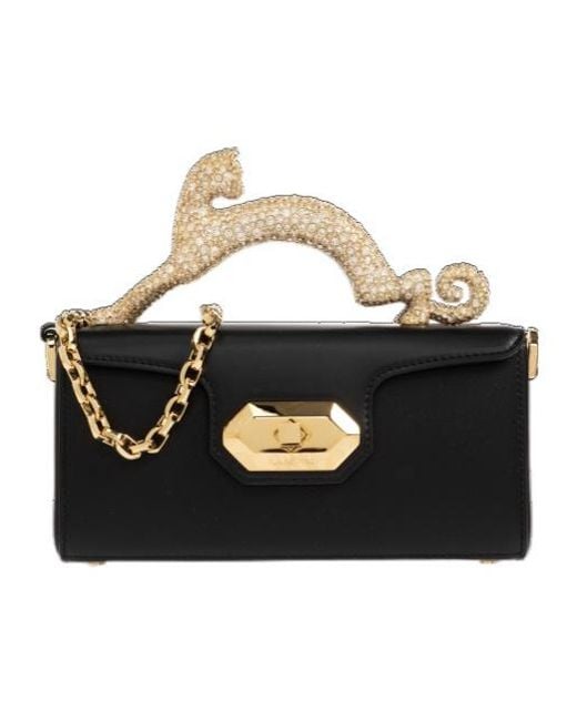 Lanvin Black Chain Shoulder Bag