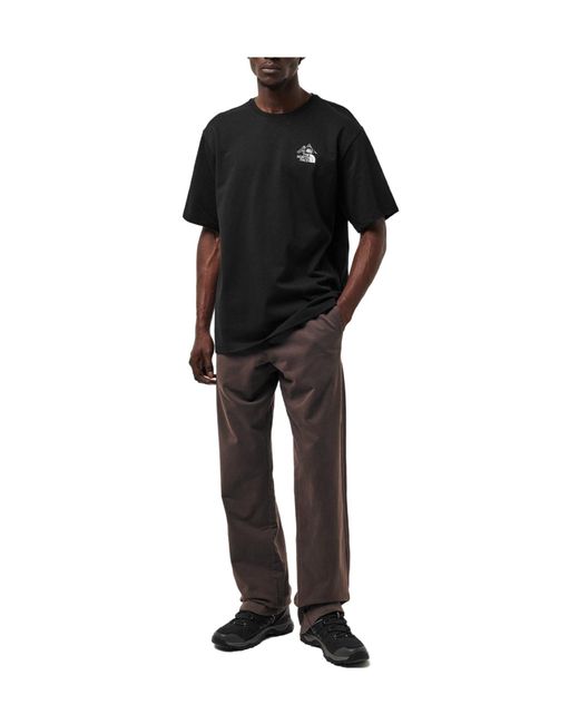The North Face Black Oversized T-Shirt for men