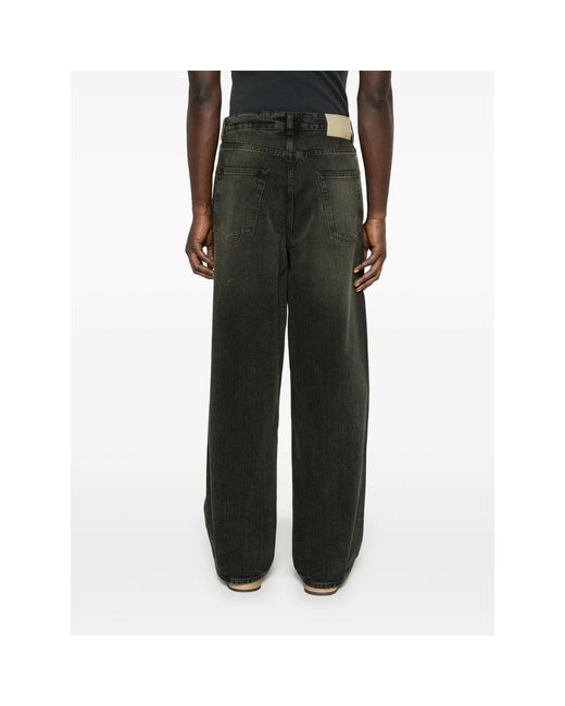 Our Legacy Gray Belt Loop Denim Trousers for men