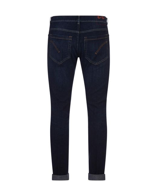 Dondup Blue Slim Fit Jeans for men
