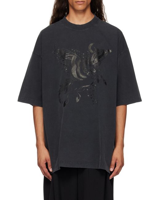 Vetements Black Short-Sleeved T-Shirt for men