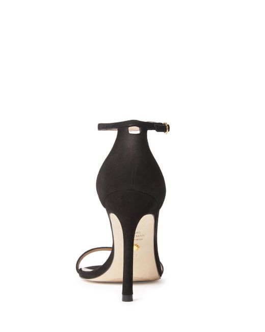 Stuart Weitzman Multicolor High-Heeled Sandals With Single-Loop Straps