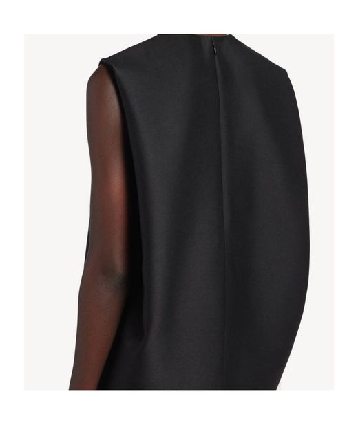 Balenciaga Black Mini Cocoon Dress