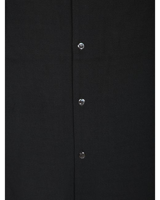 Séfr Black Lapel Shirt for men