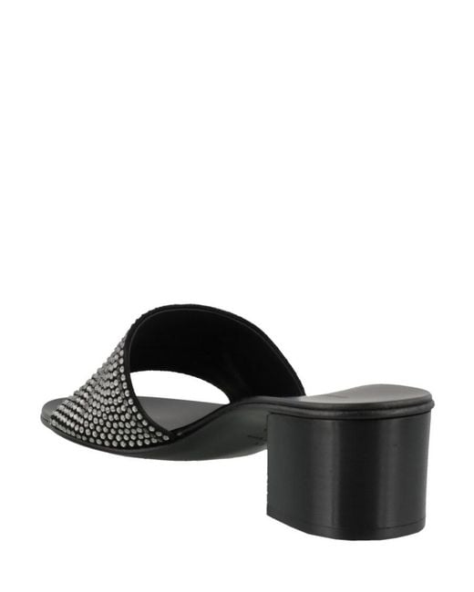 Giuseppe Zanotti Black Muller Shoes