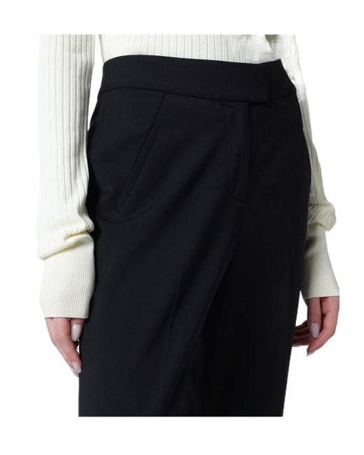 Entire studios Black Flared Casual Pants