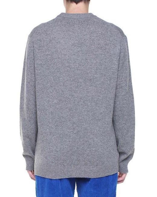 KENZO Gray Jumping Tiger Sweater for men