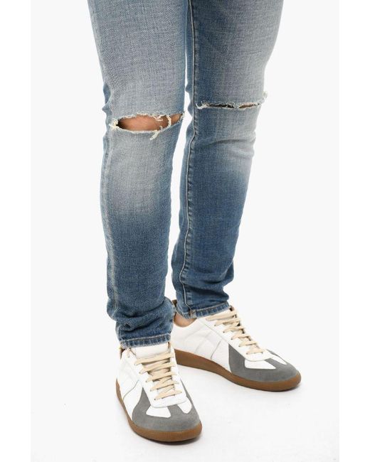 DIESEL Blue Drawstring Denim Shorts for men