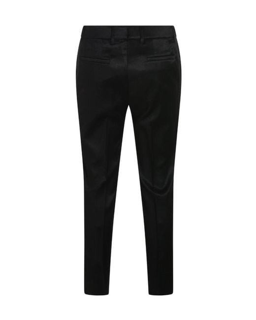 Incotex Black Kimama Regular-Fit Pants