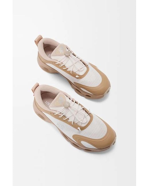 Loewe Pink Round-Toe Sneakers