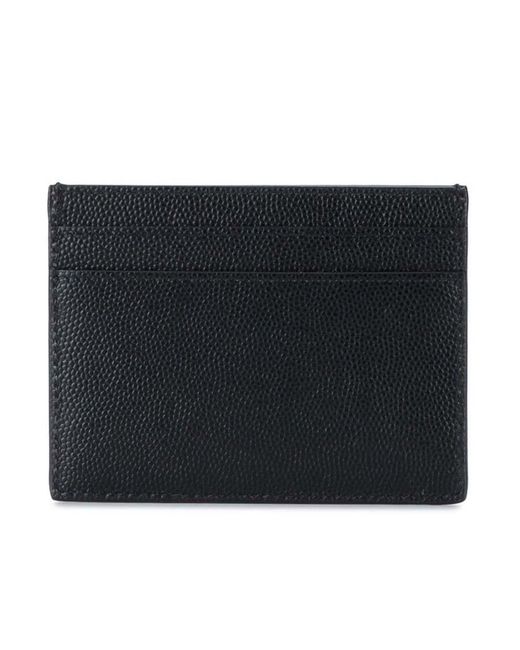 Saint Laurent Black Logo Printed Cardholder for men