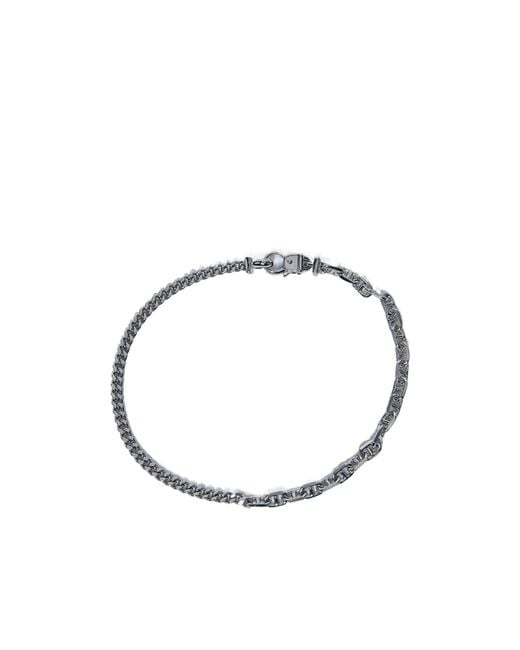 Tom Wood Metallic Chain-Link Bracelet for men