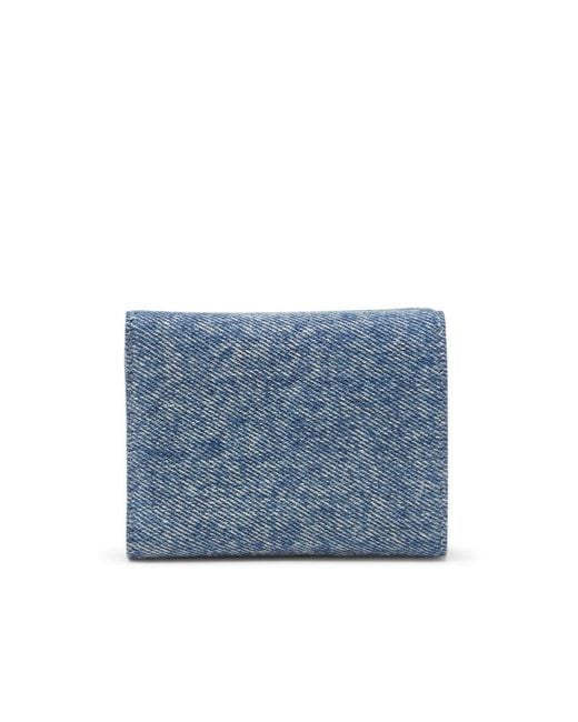 DIESEL Blue 1Dr Tri Fold Coin Xs Ii Wallet