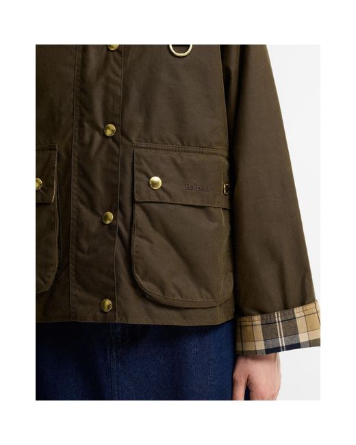 Barbour Brown Loosefit Rain Jacket