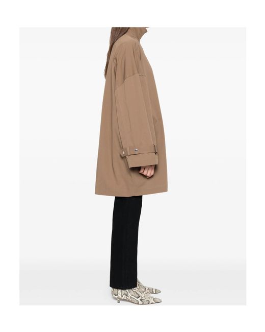 Totême Brown Totême Oversized Trench Jacket