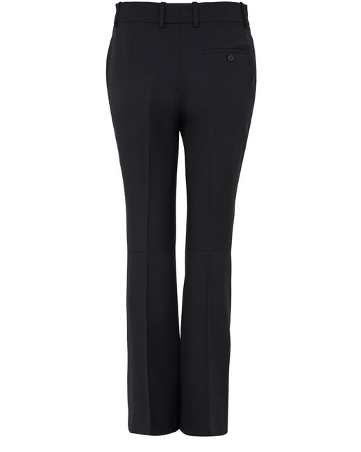 McQueen Black Straight Pants