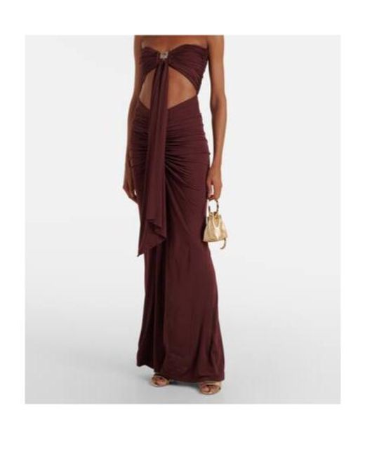 Christopher Esber Red Sleeveless Dress