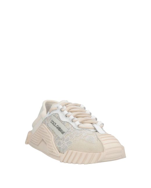Dolce & Gabbana White Low-Top Trainers