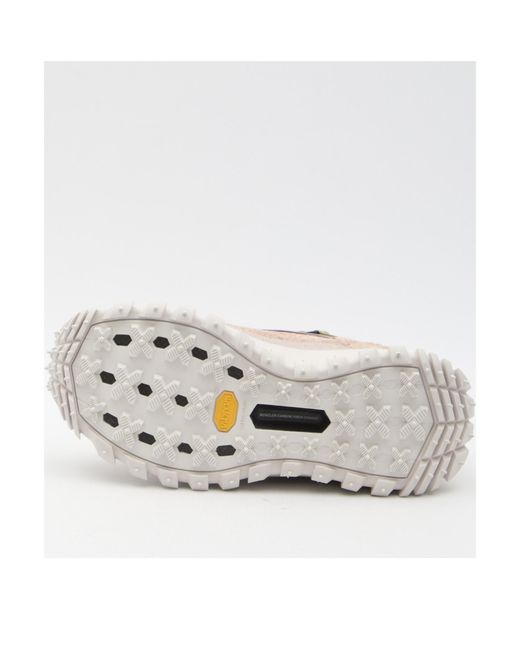 Moncler Pink Trailgrip Gtx Panelled Sneakers