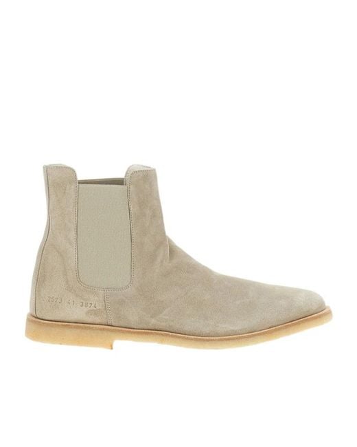 Common Projects Natural Chelsea Boots for men
