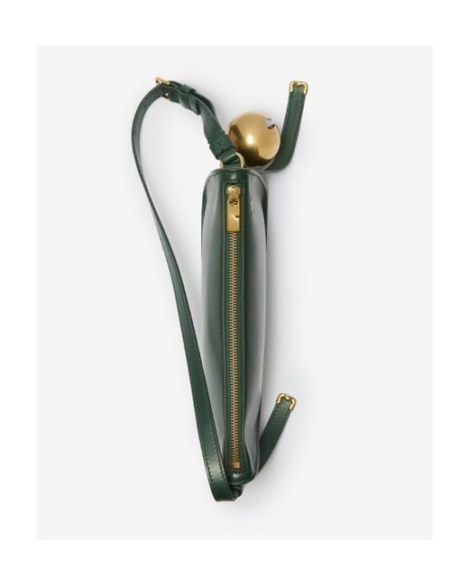 Burberry Green Shield Sling Mini Shoulder Bag