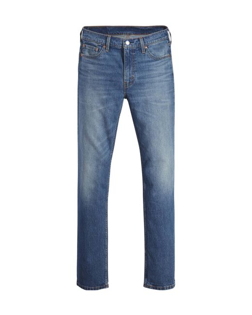 Levi's Blue 511 Logo-Patch Jeans for men