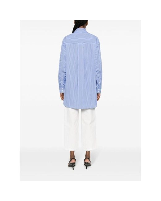 Isabel Marant Blue Cylvany Button-Up Shirt